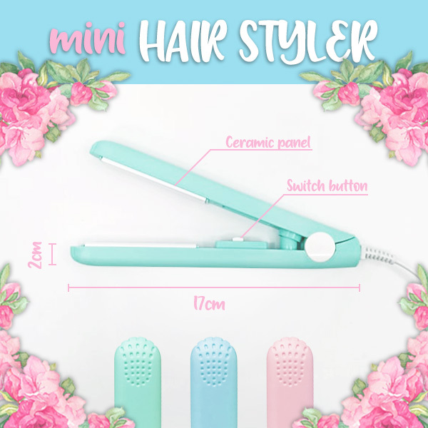 Mini hair straightener – Mini plaukų tiesintuvas slider