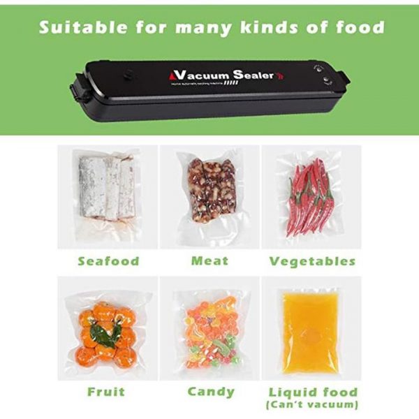 Freshfood – Vakuumatorius Vakuuminė sandariklio pakavimo mašina + 10 maišelių 03