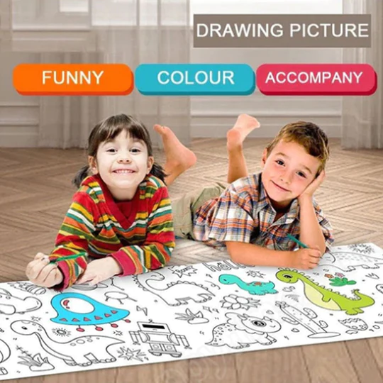 Drawing roll – Vaikų begalinis spalvinimo ritinėlis 03
