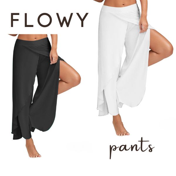 Flowy pants – Plačios kelnės