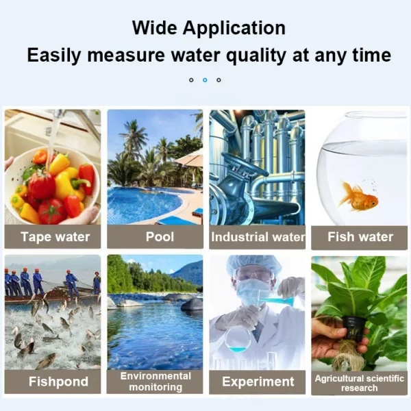 Water quality meter – Vandens kokybės matuoklis slider