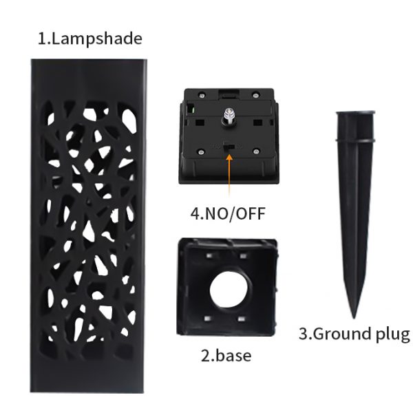 Lanterna – Dekoratyvinė saulės lempa slider