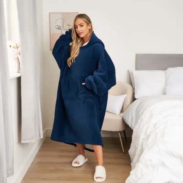 BLANKY – Paminkštintas megztinis ir antklodė viename slider