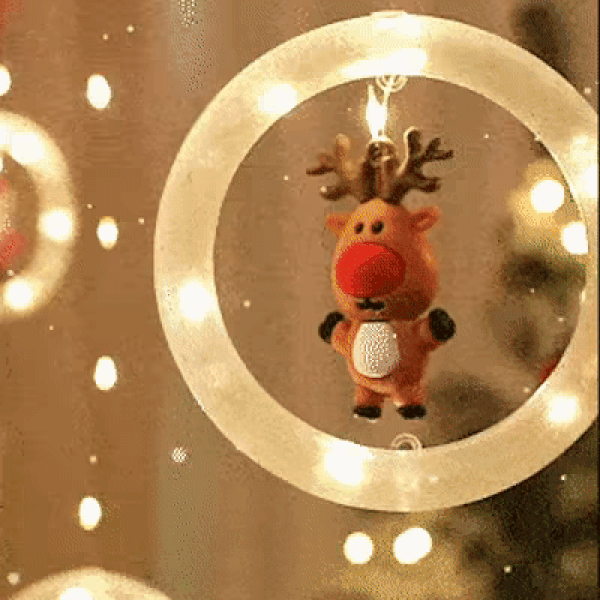 CHRISTMAS RINGS- Kalėdiniai LED žiedai 02