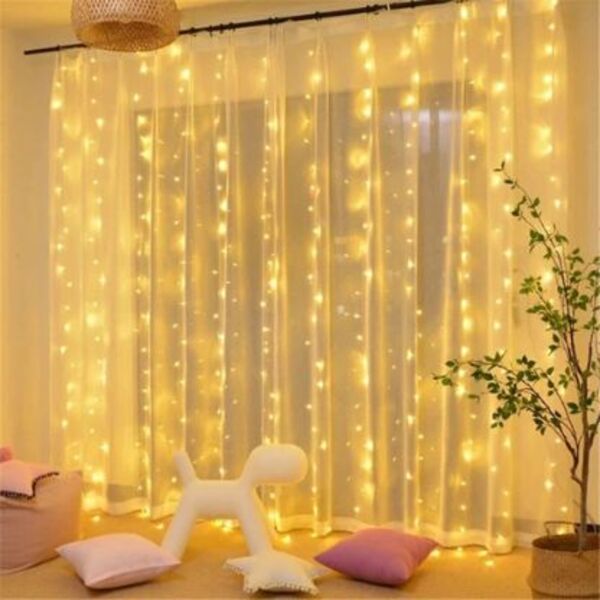 LED CURTAIN – 3D LED šviestuvai užuolaidos pavidalu