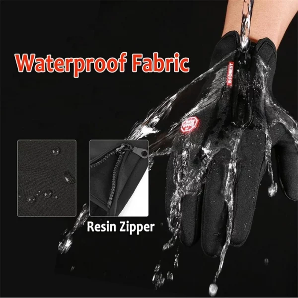 HeatGloves – Ekstremalių orų šiluminės žieminės pirštinės, jautrios lietimui slider