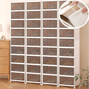 HOMEBOX – Dėžutės su dangčiu ir ratukais 03