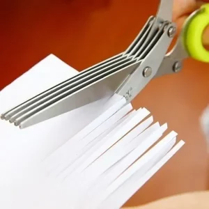 KITCHEN SCISSORS –  Virtuvinės žirklės su 5 ašmenimis 03